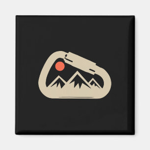 Kletterfelsen Bouldering Klettersteig Karabiner Kl Magnet