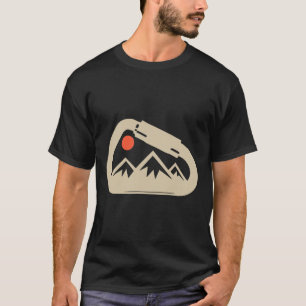 Kletterfelsen Bouldering Klettersteig Karabiner Kl T-Shirt