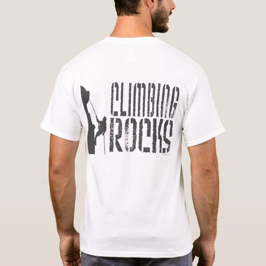 Kletterfelsen T-Shirt (Rückseite)