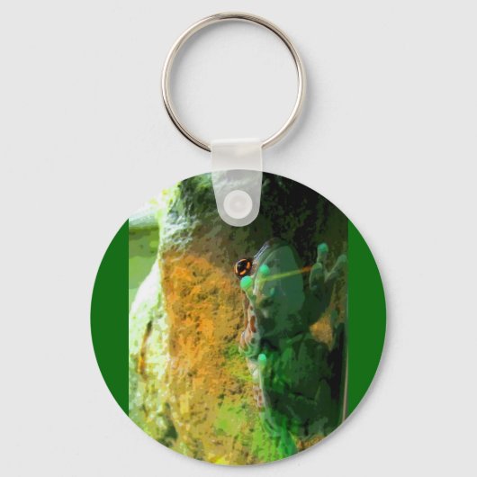 Kletterfrosch CB Schlüsselanhänger (Vorderseite)