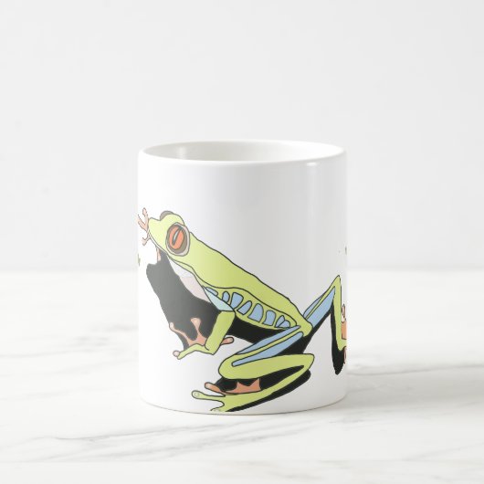 Kletterfrosch Kaffeetasse (Mittel)