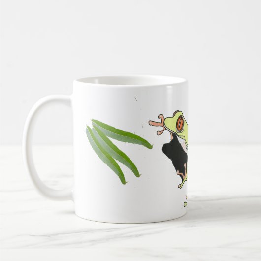 Kletterfrosch Kaffeetasse (Links)