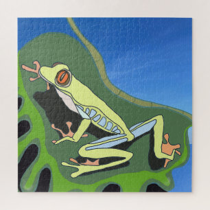Kletterfrosch Puzzle