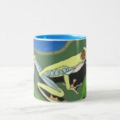 Kletterfrosch Zweifarbige Tasse (Mittel)