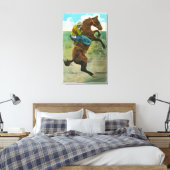 Klettergarten Bellinzona Leinwanddruck (Insitu (Schlafzimmer))