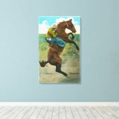 Klettergarten Bellinzona Leinwanddruck (Insitu (Holzboden))