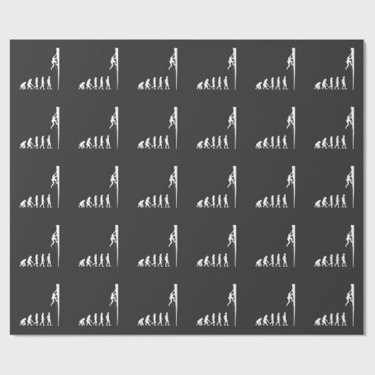 Klettergarten Evolution Klettergarten Geschenkpapier (Flach)