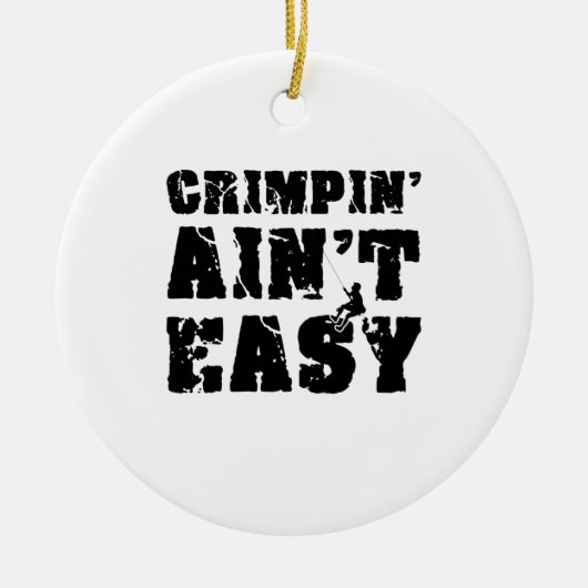 Klettergarten Keramik Ornament (Vorne)