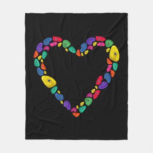 Klettergarten Lugano Fleecedecke (Vorderseite)