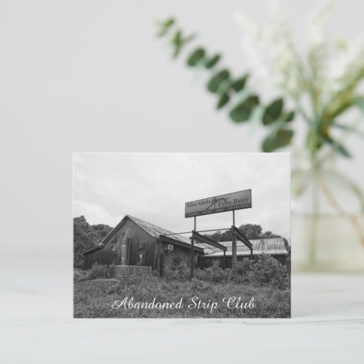 Klettergarten Postkarte (Stehend Vorderseite)