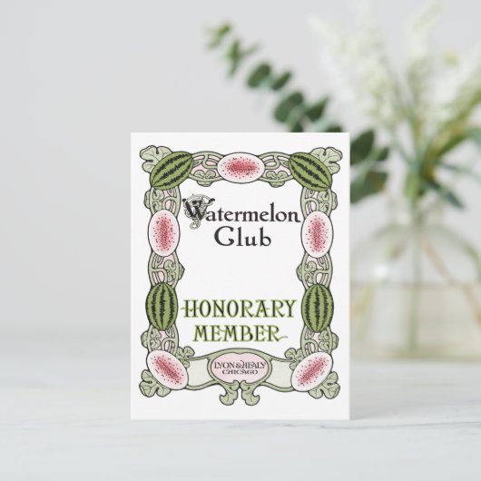 Klettergarten Postkarte (Stehend Vorderseite)