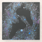 Klettergarten Spritzer Art Untersetzer (Vorderseite)