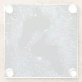 Klettergarten Spritzer Art Untersetzer (Rückseite)