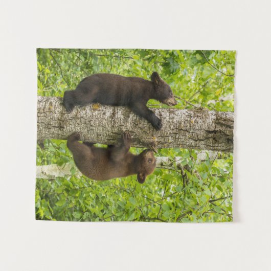 Klettergarten Wandteppich (Vorderseite (Horizontal))