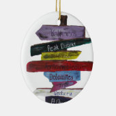 Klettergebiete Keramik Ornament (Rechts)