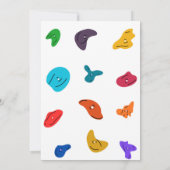 Klettergeburtstag Einladung (Rückseite)