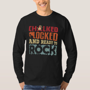 Klettergerüst khaltig geschlossen und bereit zum r T-Shirt