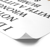 Klettergerüst und Windsurfen Poster (Ecke)