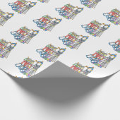 Klettergestänge Geschenkpapier (Ecke)