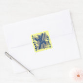 Klettergestein Quadratischer Aufkleber (Umschlag)