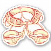 Klettergurt Aufkleber (Vorderseite)