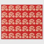 Klettergurt Geschenkpapier (Flach)