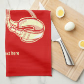 Klettergurt Geschirrtuch (Viertel Falte)