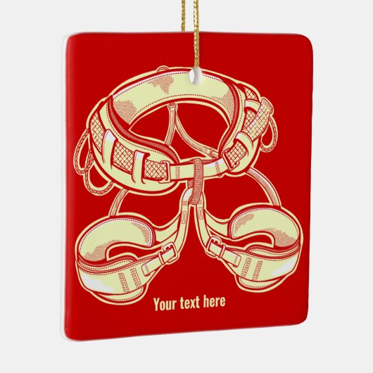 Klettergurt Keramikornament (Rechts)