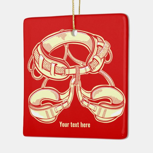 Klettergurt Keramikornament (Links)