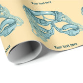 Klettergurt mit schnellem zeichn geschenkpapier (Rolleneckpunkt)