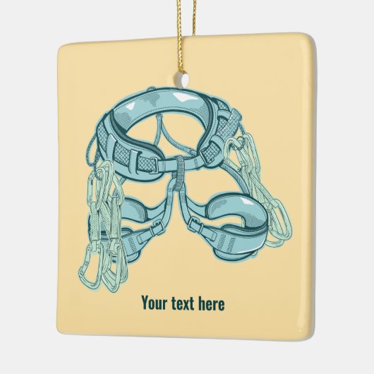 Klettergurt mit schnellem zeichn keramikornament (Links)