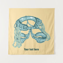 Klettergurt mit schnellem zeichn