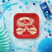 Klettergurt Pappteller (Party)