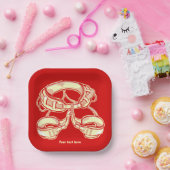 Klettergurt Pappteller (Party)