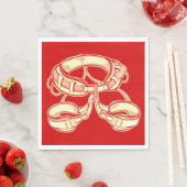 Klettergurt Serviette (Beispiel)