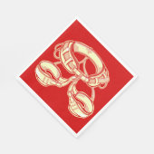 Klettergurt Serviette (Ecke)