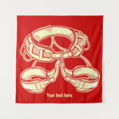 Klettergurt Wandteppich (Vorderseite)