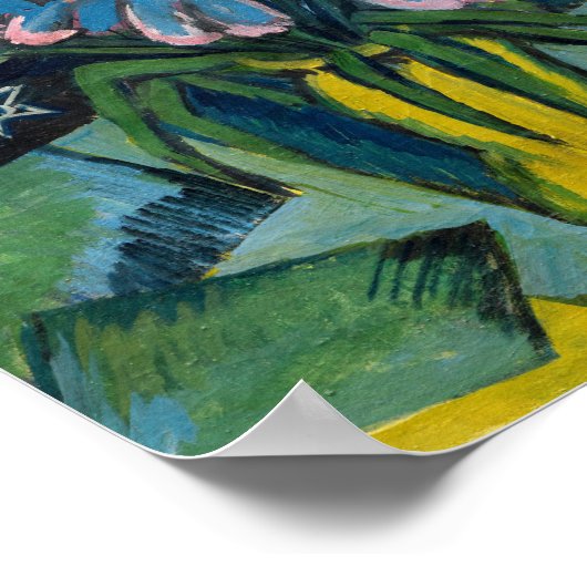 Klettergürtel | Ernst Ludwig Kirchner Poster (Ecke)