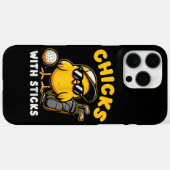 Kletterhexen: Golfer Girl del Malcantone Case-Mate iPhone Hülle (Rückseite (Horizontal))