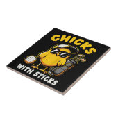 Kletterhexen: Golfer Girl del Malcantone Fliese (Seite)