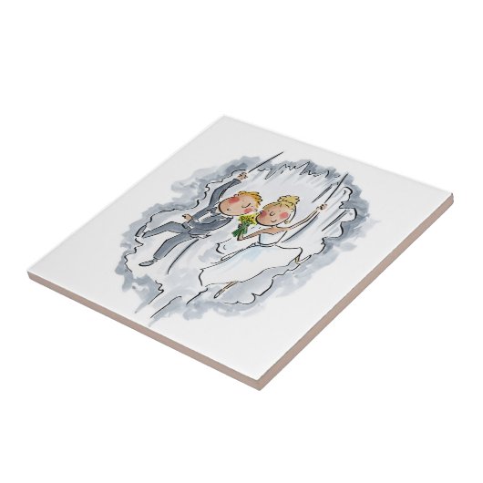 Kletterhochzeit Fliese (Seite)