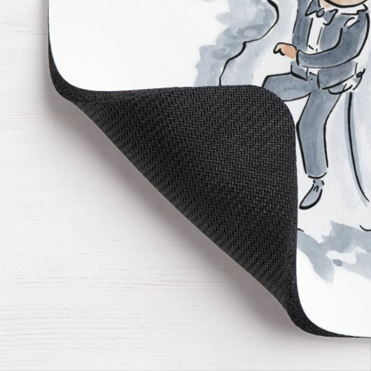 Kletterhochzeit Mousepad (Ecke)