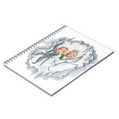 Kletterhochzeit Notizblock (Linke Seite)