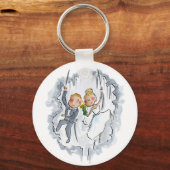 Kletterhochzeit Schlüsselanhänger (Vorderseite)