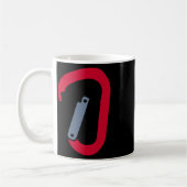 Kletterkarabiner Kaffeetasse (Links)