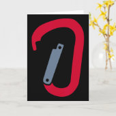 Kletterkarabiner  karte (Gelbe Blume)