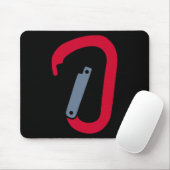 Kletterkarabiner Mousepad (Mit Mouse)