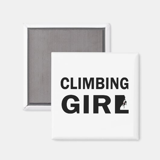 Kletterkletterer Magnet (Vorderseite/Rückseite)