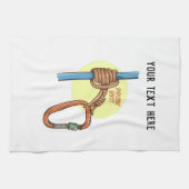 Kletterklettern Geschirrtuch (Horizontal)