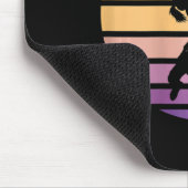 Kletterliebhaber Mädchen Felsenklettern Klettern w Mousepad (Ecke)